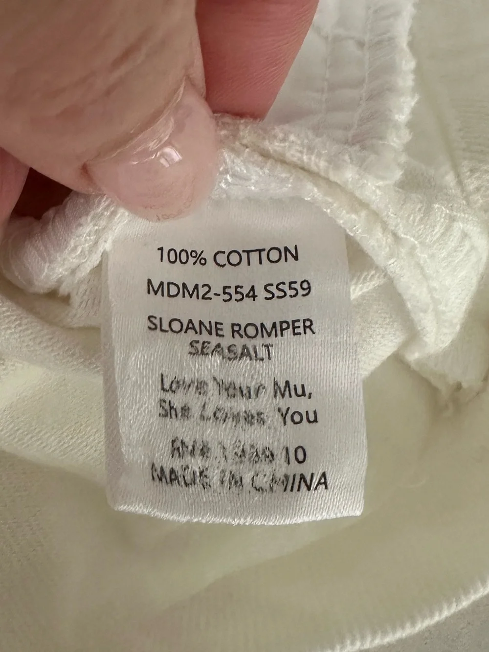 Show Me Your Mumu Sloane Romper Size Large